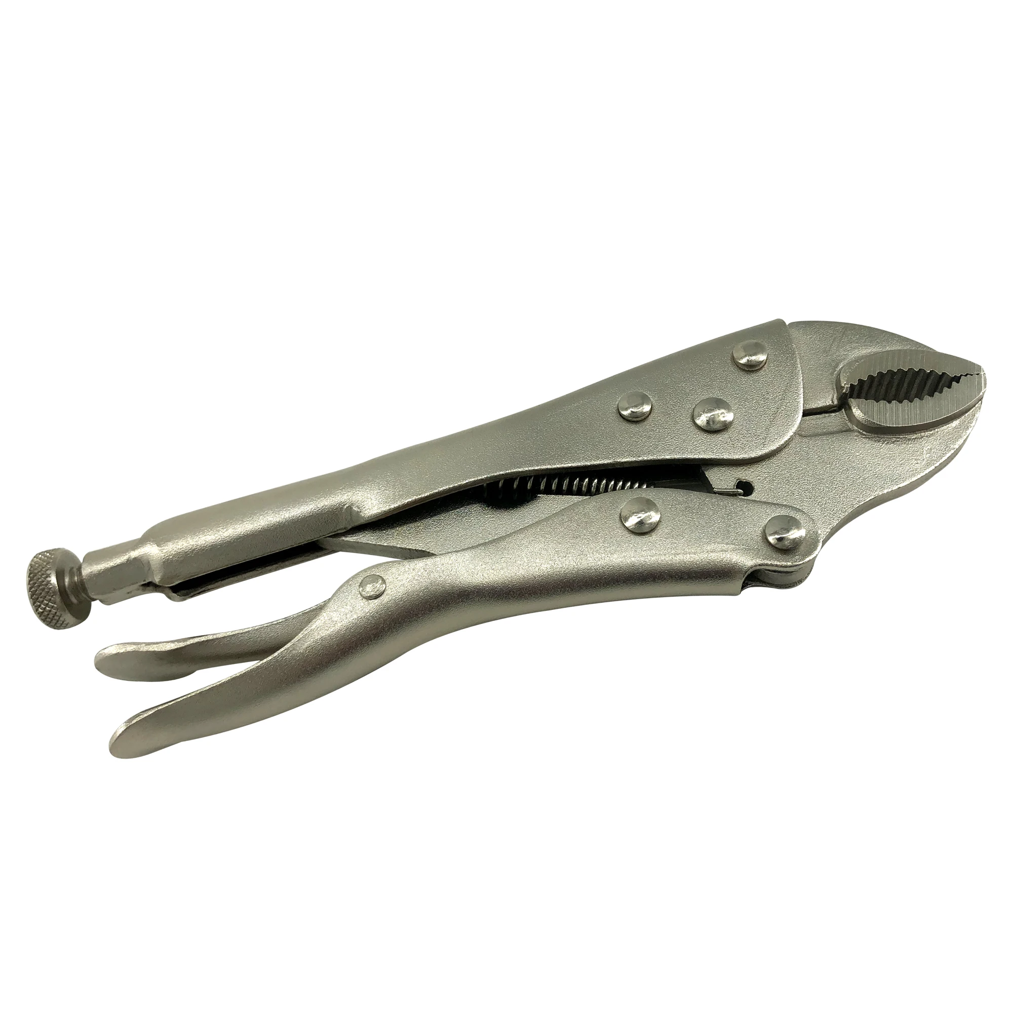 MACWORK 8.5 in. Curved Jaw Locking Pliers with wire cutting function Heat-treated carbon steel