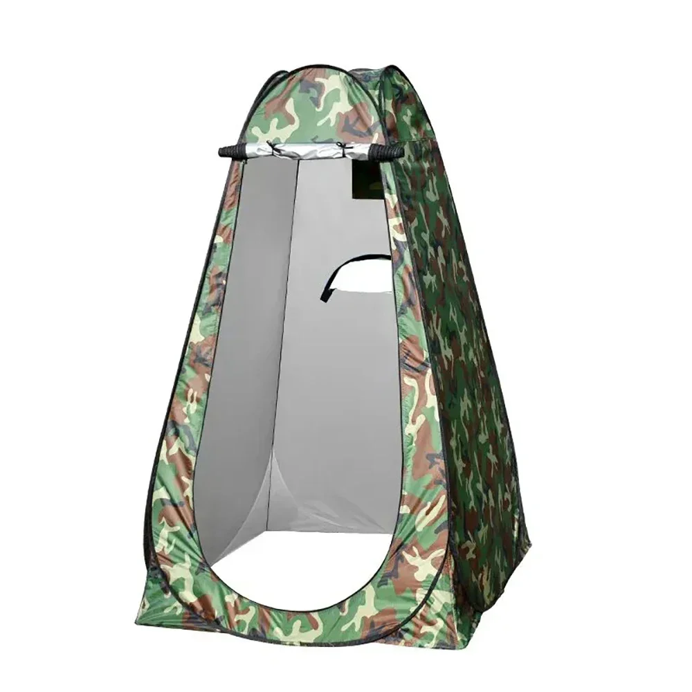 

Portable Outdoor Pop Up Privacy Camp Toilet Changing Room Pod with Window camping shower tent