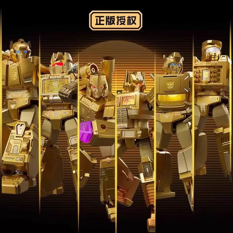 Bruck Jimmu Transformers 2025 Yearbook Edition Golden Lagoon Guardian Optimus Prime Ręcznie Robiony Zestaw do Składania Figurka
