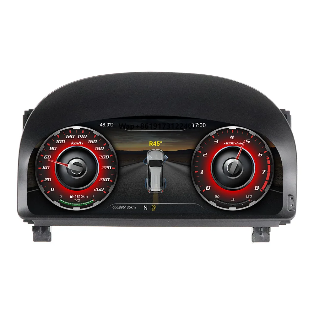 

Android for Alphard Vellfire AH20 2008 - 2014 Car Instrument Cluster Dashboard Panel LCD Multimedia Speedometer