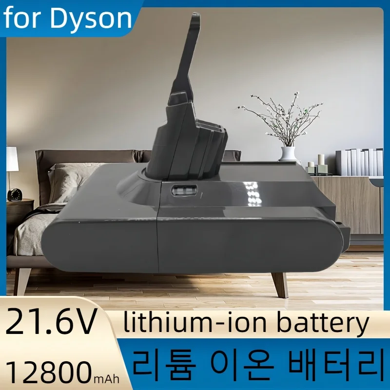 

for Dyson V8 21.6V 9800mAh lithium-ion SV10 100% new battery vacuum cleaner animal rechargeable battery original battery V7