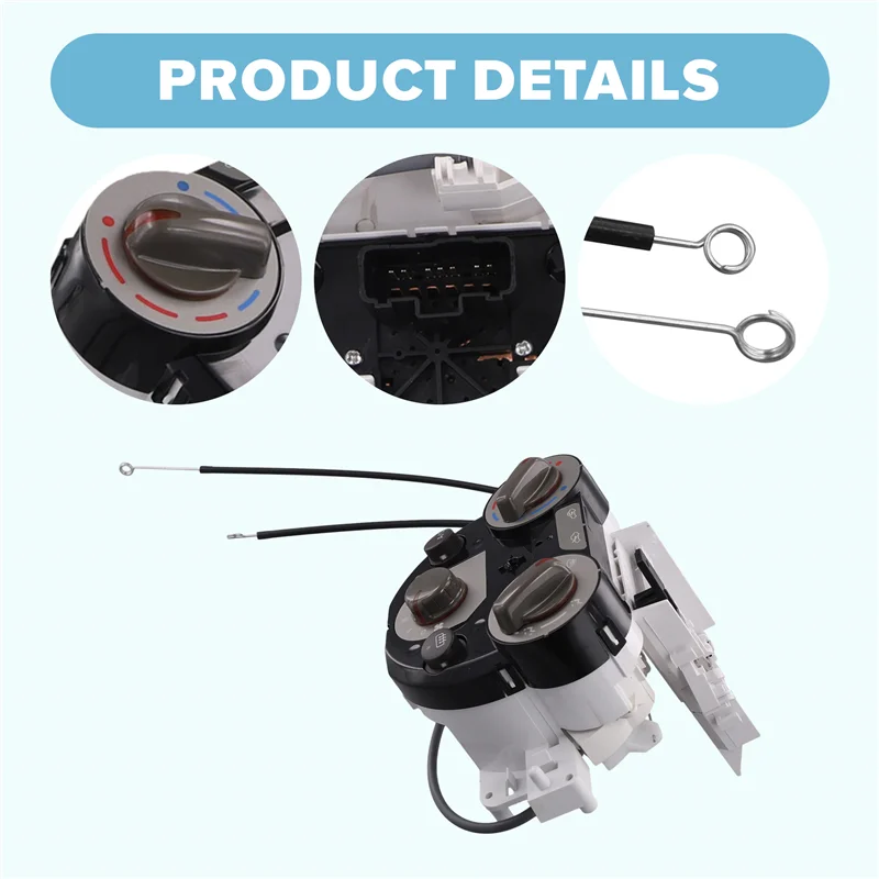 

Переключатель климат-контроля отопителя кондиционера 27510-1HM5A Замена для Nissan Sunny March Almera 27510-3AN0A 27510-3NH1B 27510-00C31