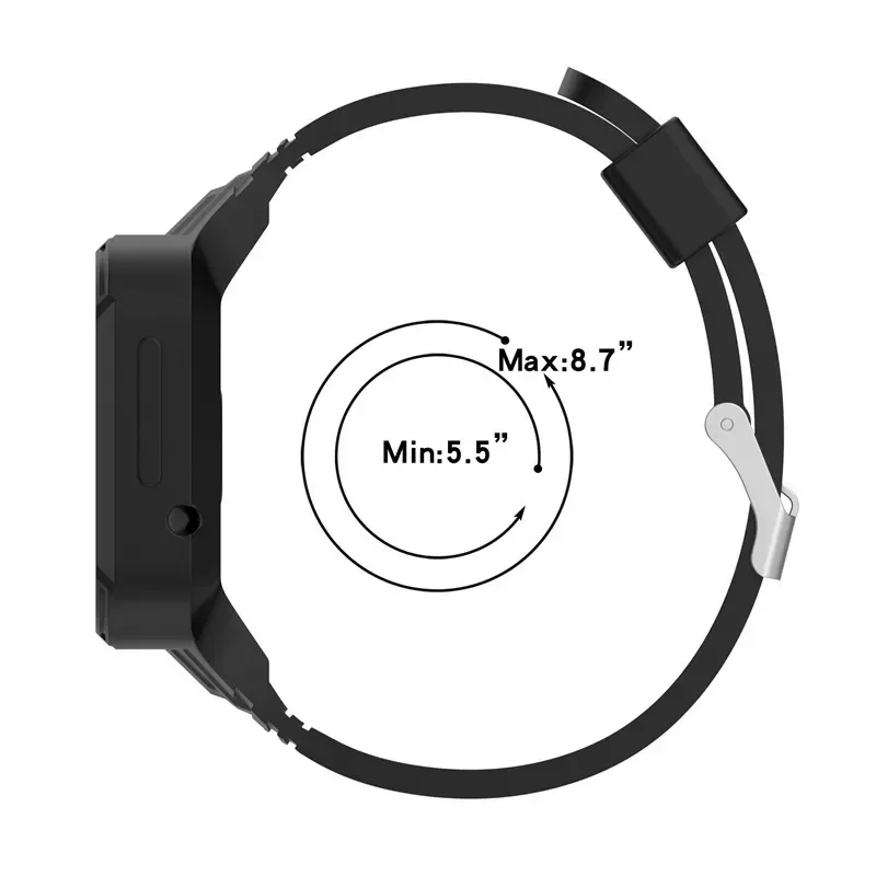 Custodia con cinturino in silicone per Xiaomi Redmi Watch 2 Lite Smart Watch cinturino sportivo di ricambio per Redmi Watch 1 2 Correa