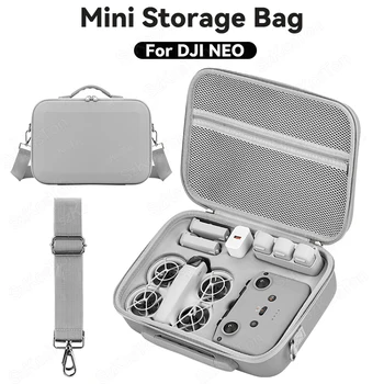 Sac de rangement pour DJI NEO, mallette de transport intégrée, sac à main de voyage, valise en PU avec bandoulière, accessoires pour Drone RC-N3