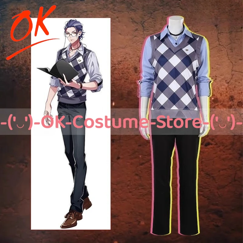 

[Customized Size] Hypnosis Mic Osaka Division Tsutsujimori Rosho Cosplay Costume Anime Character Outfit Halloween Party Uniform