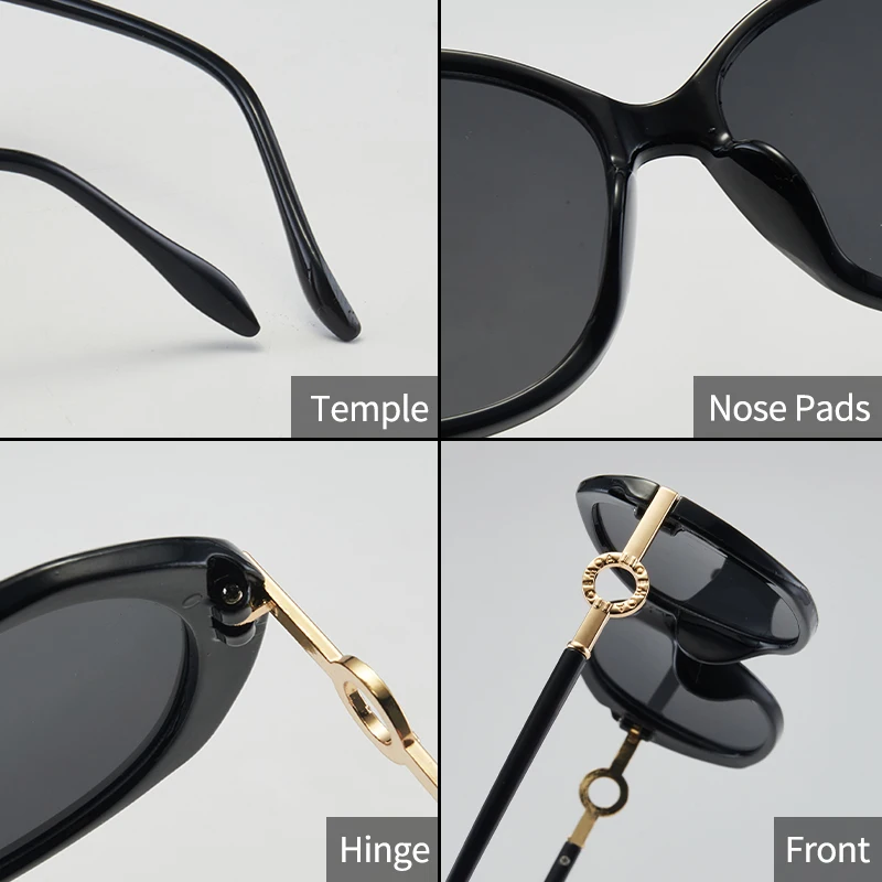 1 個の女性のファッションメガネ新しいスタイルのライトラグジュアリーラウンドフレーム個性トレンディなハイエンドエレガントな多用途顔の形を整えるスーツ