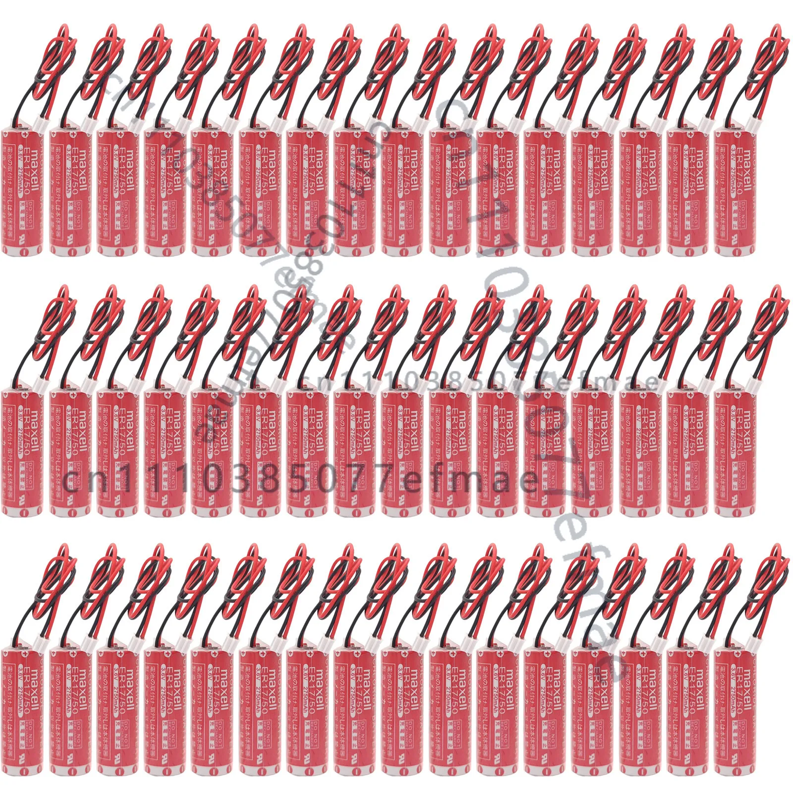 50Pcs ER17/50 3.6V 2750mAh Battery for Robot KCA-M53G0-00 KCA-M53G0-1 Battery