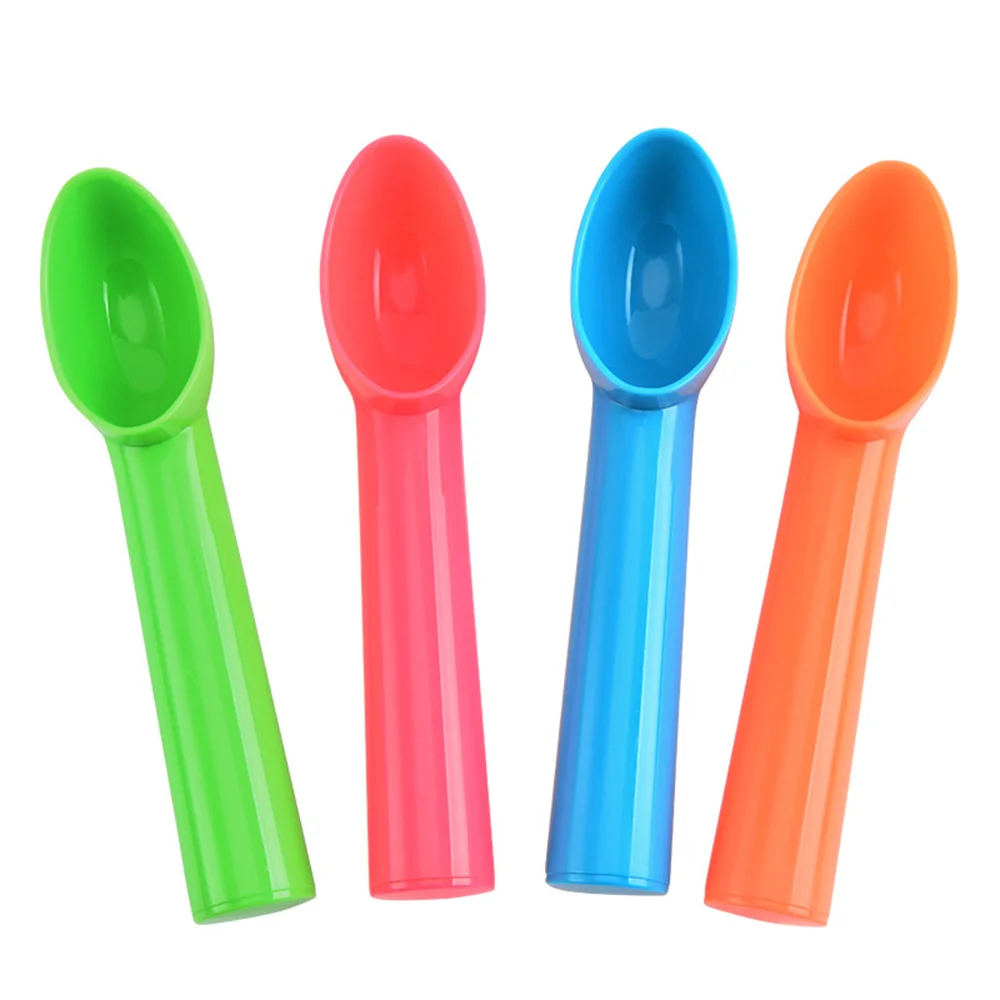 2/3PCS Antifreeze Fruit Ice Cream Scoop Tools Food Grade Ice-cream Spoon Labor-saving Plastic Kitchen Accessories Non-slip