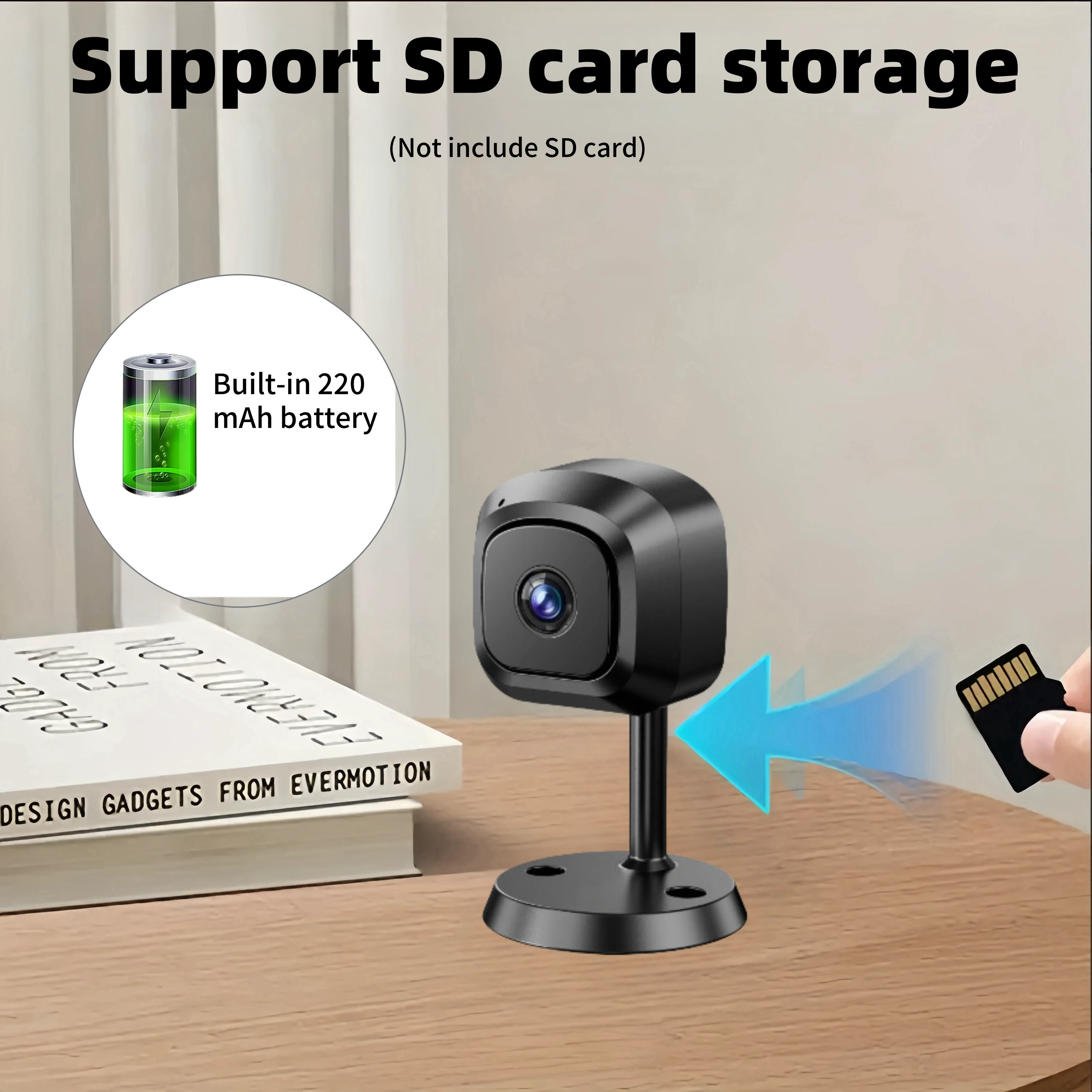 HD Wireless Security Cameras with Motion Detection, Clear Night Vision, App Alerts and Remote Viewing  for Indoors and Outdoors