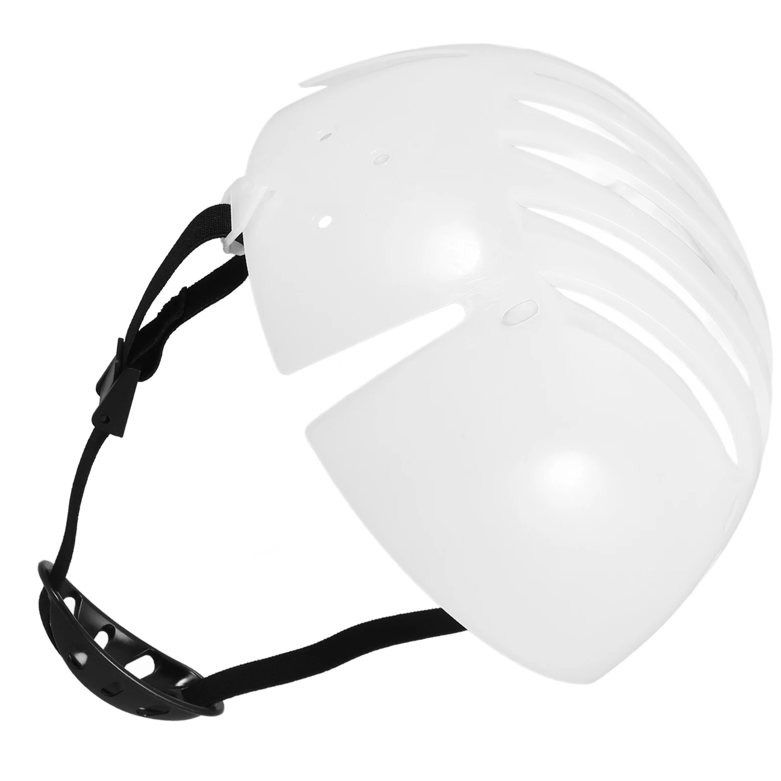 

Anti Collision Protective Cap Safety Hat Liner White PE Shell Black Chin Strap Adjustable Hard Hat Accessories Replacement