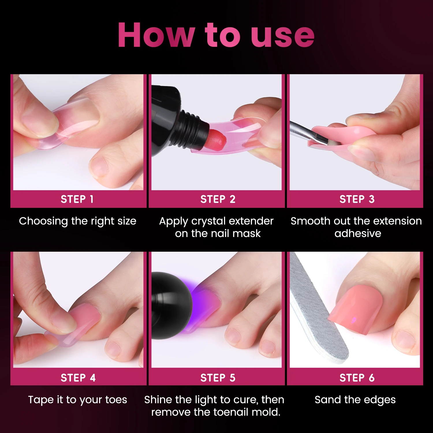 150 قطعة/صندوق واضح لا علامة متجمد مسمار البلاستيك تمديد أشكال ل UV هلام بناء سريع قالب مزدوج شكل العلوي أظافر صناعية نصائح #5