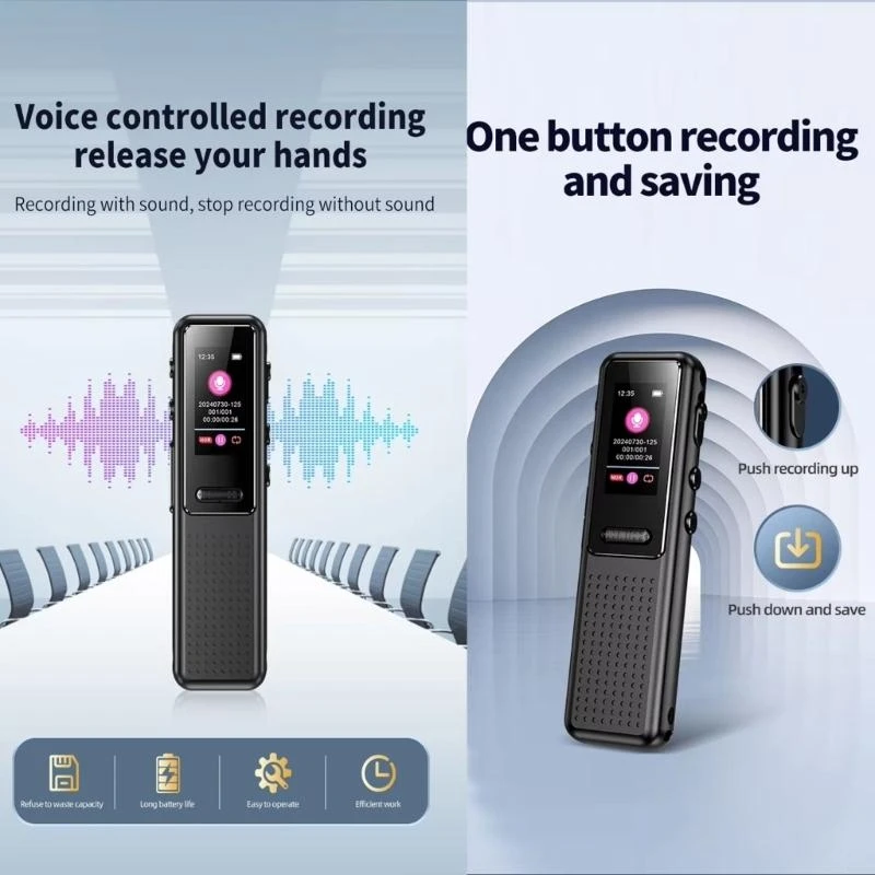  ZD39 Digital Voice Recorder Multi Function  For Students And Professionals With Easy Touching Recording