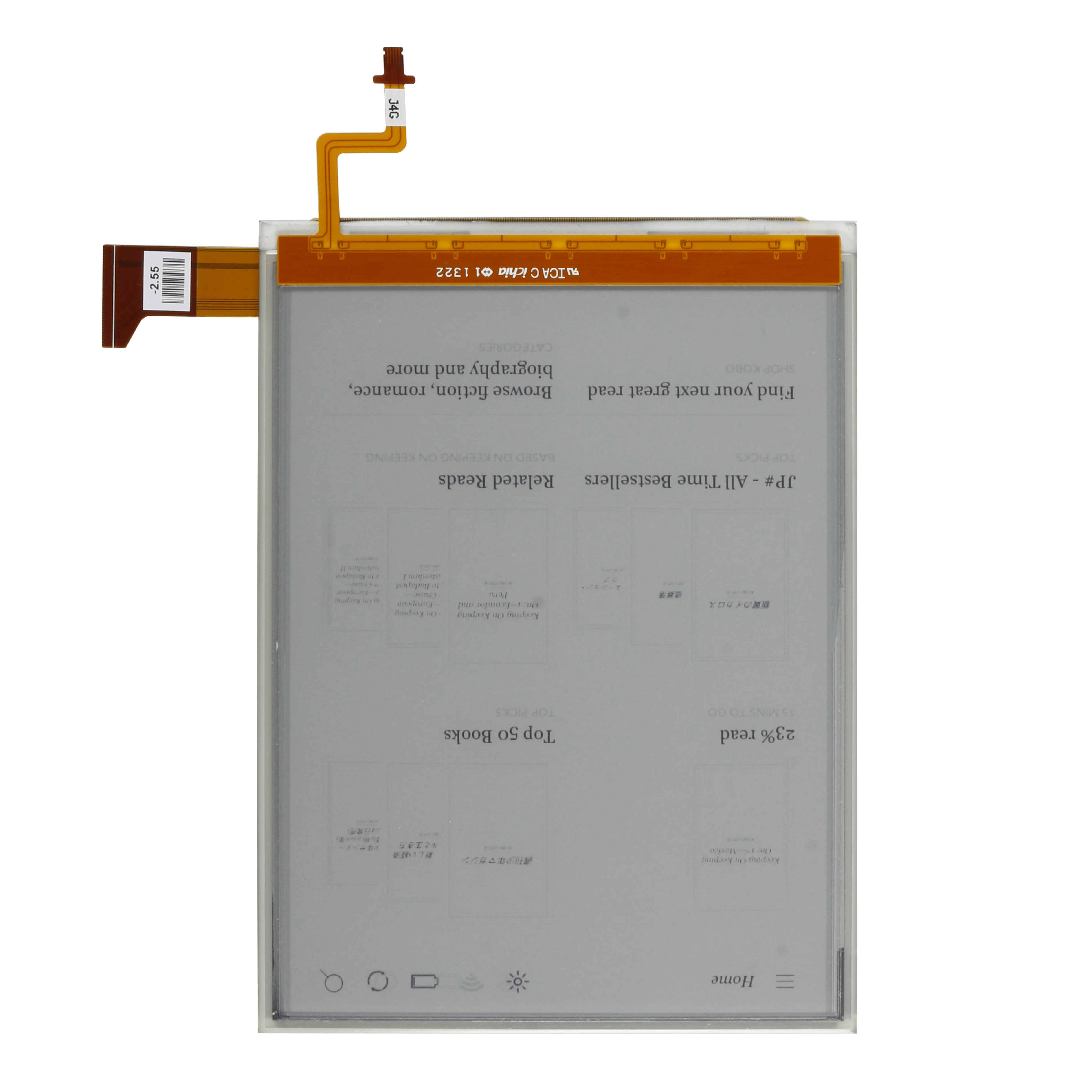 ED060XG1(LF)T1-11 ED060XG1 768 * 1024 LCD Ebook eReader LCD Screen for Kobo Glo Card Reader Screen Replacement(Screen no touch)