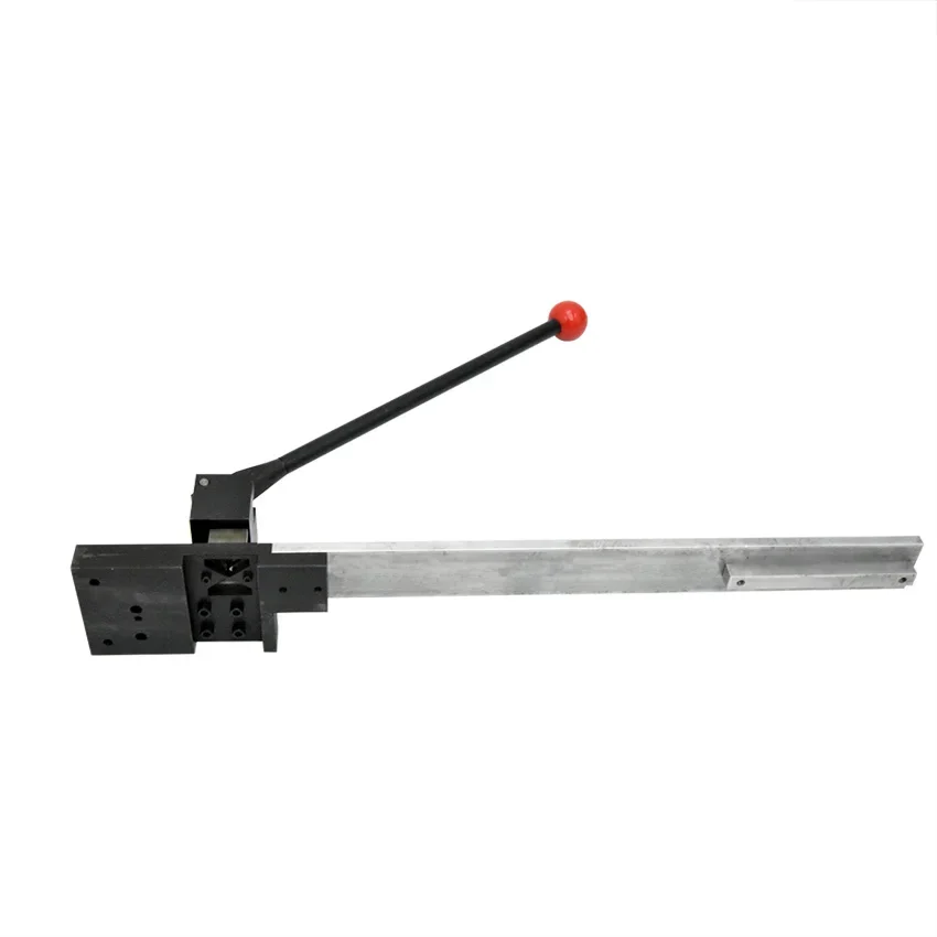 Multifuntional Din Rail Cutter Manual Creasing Cutting Tool Die Cutter With Measure Gauge For PVC Paper-Based Resin Substrate
