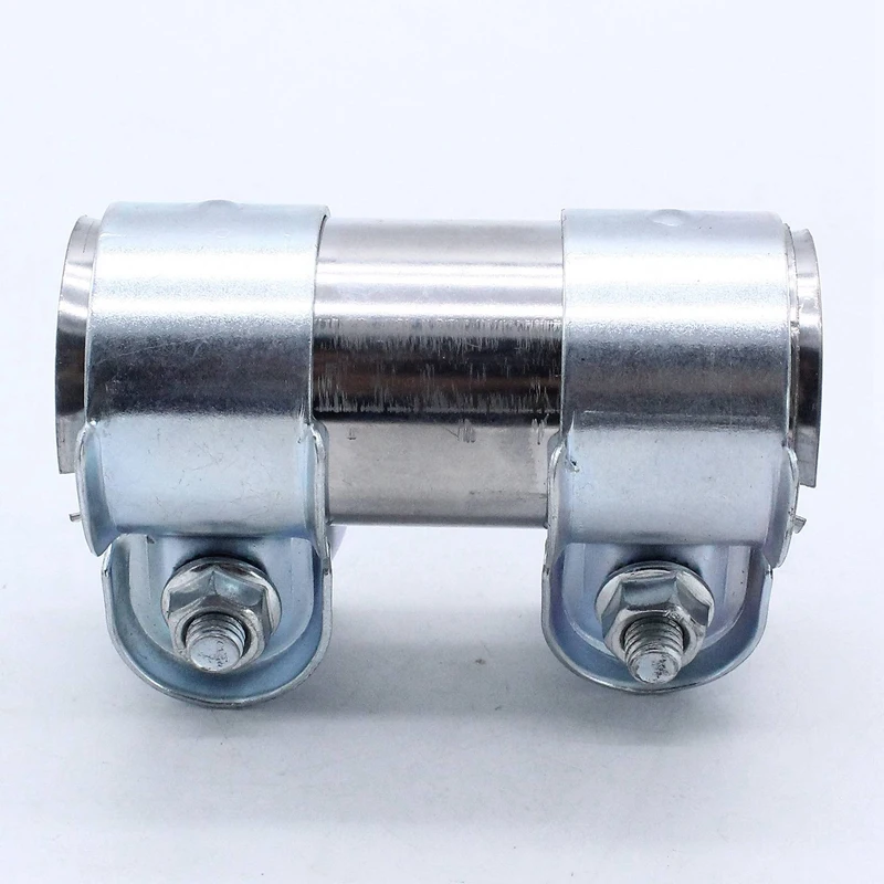 35Mm X 95Mm Pipe Connector Double Clamp Exhaust System FA1 Pipe Connector For Exhaust System Car Tools Car Modification