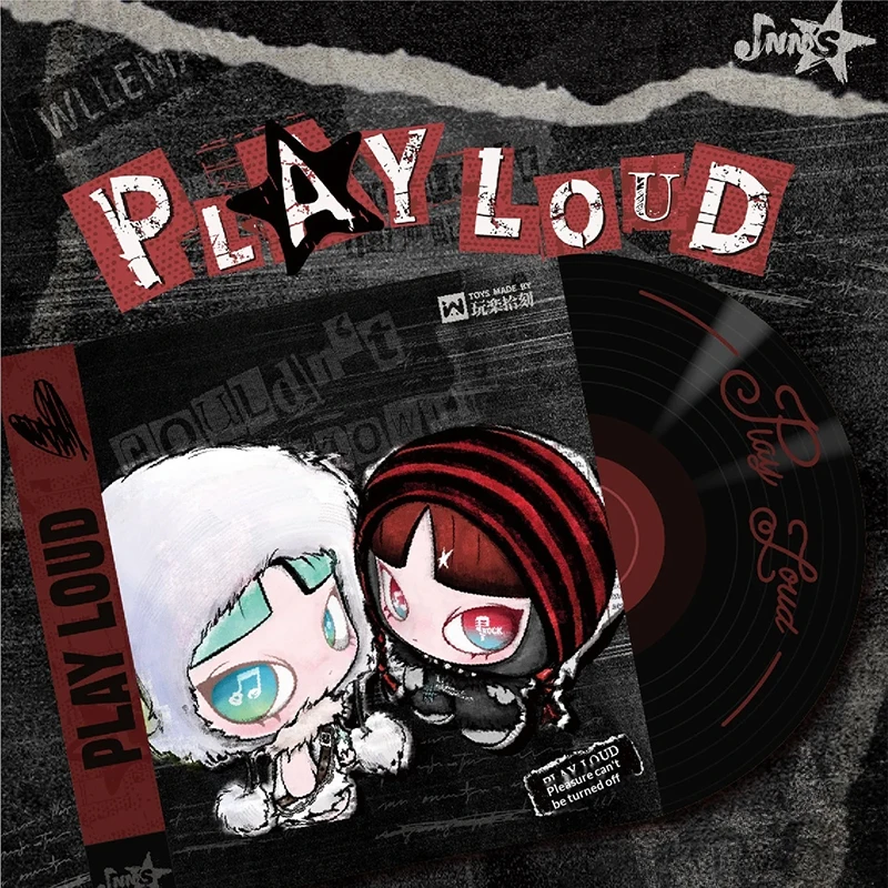 

INN Can't Stop Music Series Plush Blind Box Cute Fluffy Collectible Stuffed Dolls Musical Eyes Gift For Kids Toy Collectors