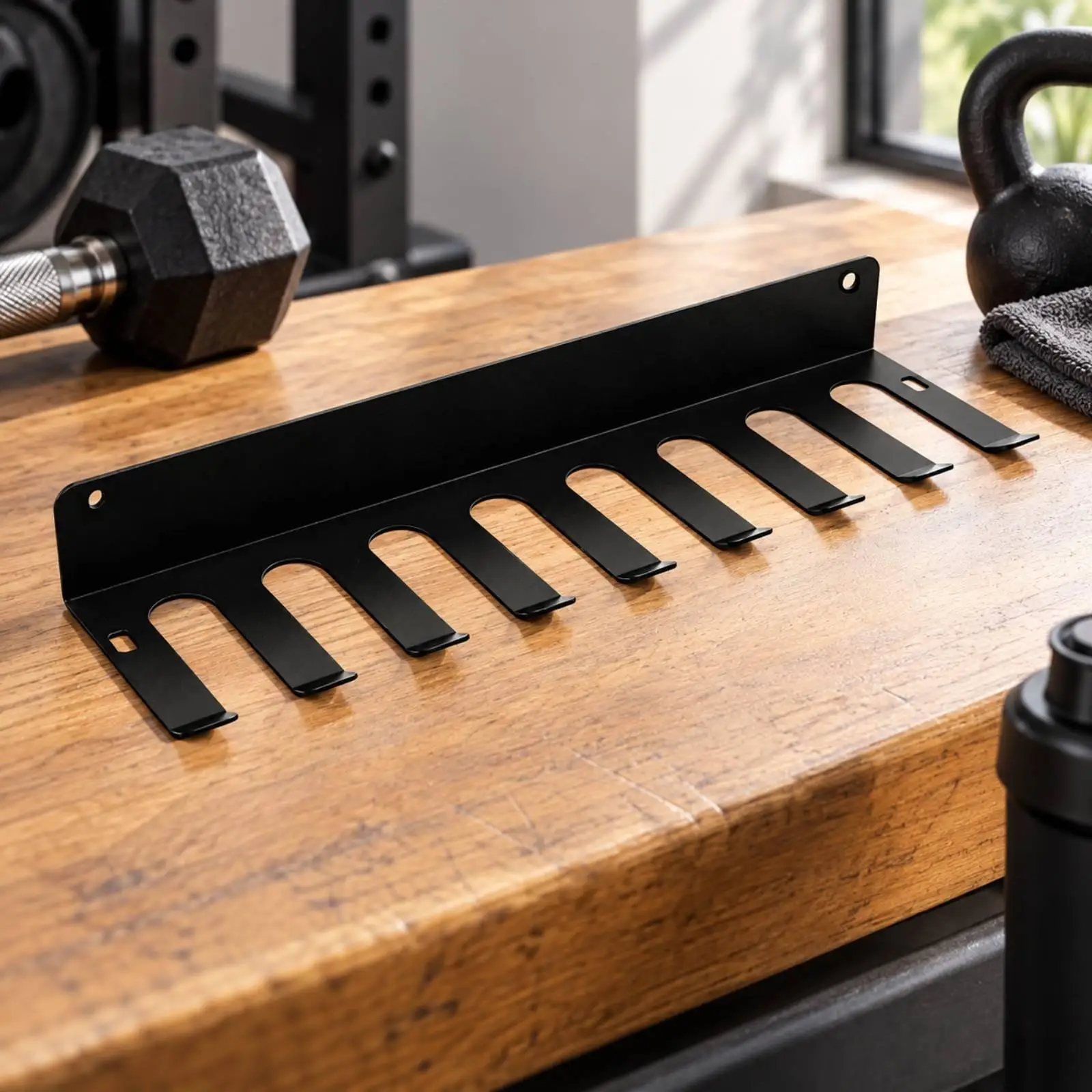 Baseball Bat Rack Wall Holder Steel Mounted for Multiple Bats Organizer for Locker Room Garage Gym