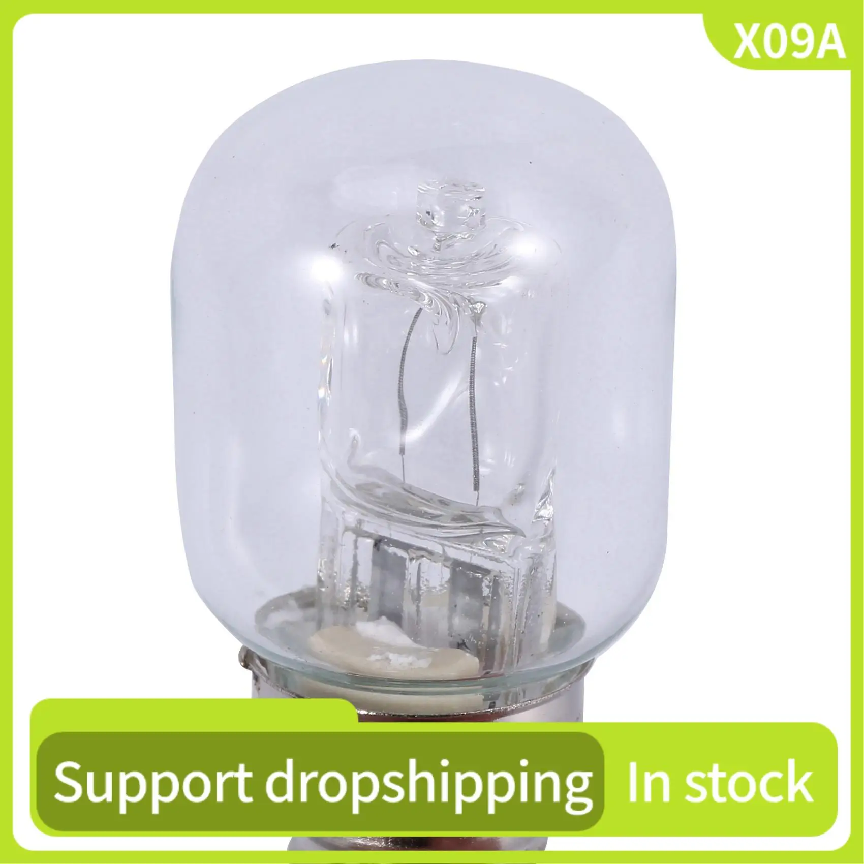 

X09A 10X E14 High Temperature Bulb 500 Degrees 25W Halogen Bubble Oven Bulb E14 250V 25W Quartz Bulb