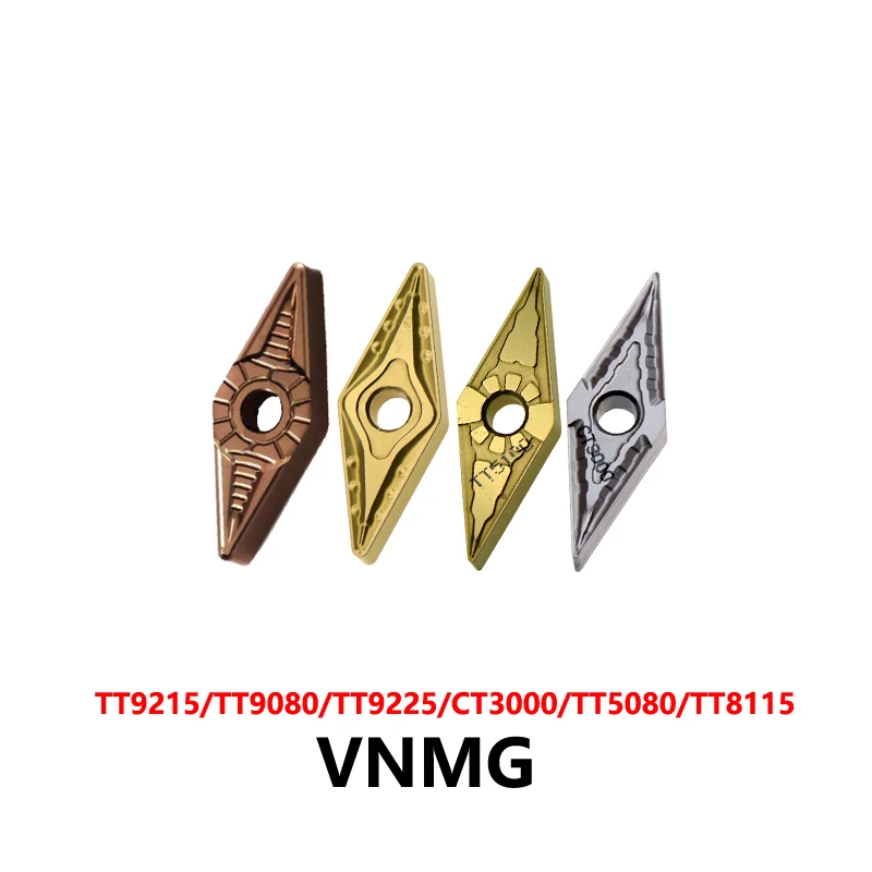 Original VNMG VNMG160404EA VNMG160404 VNMG160408 EM FG MT TT9080 TT9215 CT3000 TT5080 Turning Inserts CNC Tools Cutter Machine