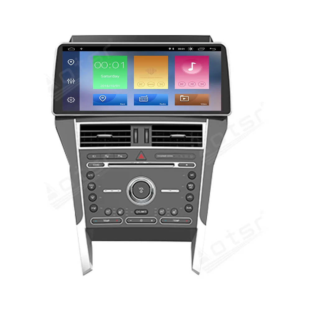 

12.3 Inch For Ford Explorer Android CarPlay Car Radio HD Touch Screen Multimedia Player GPS Navigation DSP 4G Head Unit Upgrade