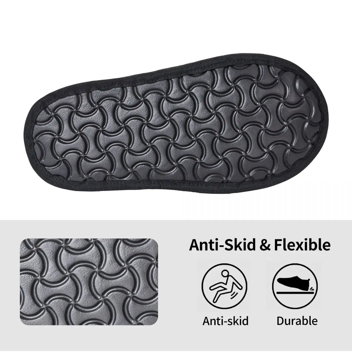 Brawll Emz Spike Squeak-Zapatillas de casa de invierno, juego de interior, chanclas de piel suave con dibujos animados para el hogar, antideslizantes