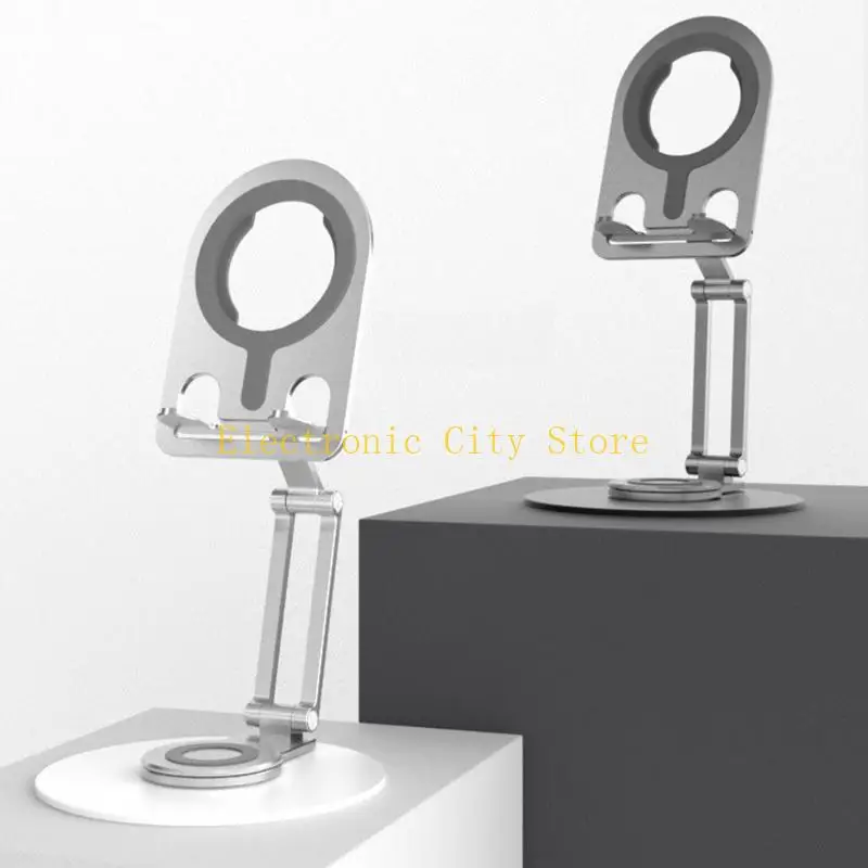 Portable Cellphone Holder Aluminum Tablet Cradle Anti Deformed Bracket Foldable HU8D