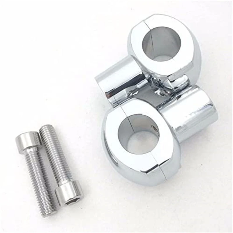 Motorcycle Handlebar Risers Bar Mount Handle Clamp 25mm for Suzuki Kawasaki Ducati Harley-Davidson