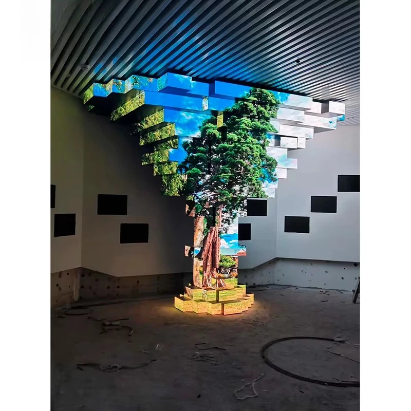Customizable LED Can-Shaped Full-Color Display Screen 1.5mm Pixel Pitch for Retail Stores Exhibitions Halls Subways OEM Retailer