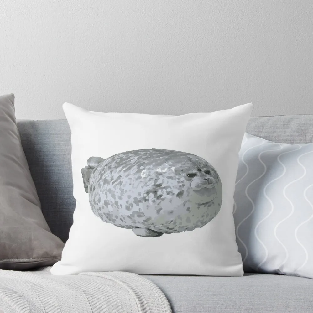 

Cute little Chonky Seal Throw Pillow Custom Cushion Photo christmas supplies pillow