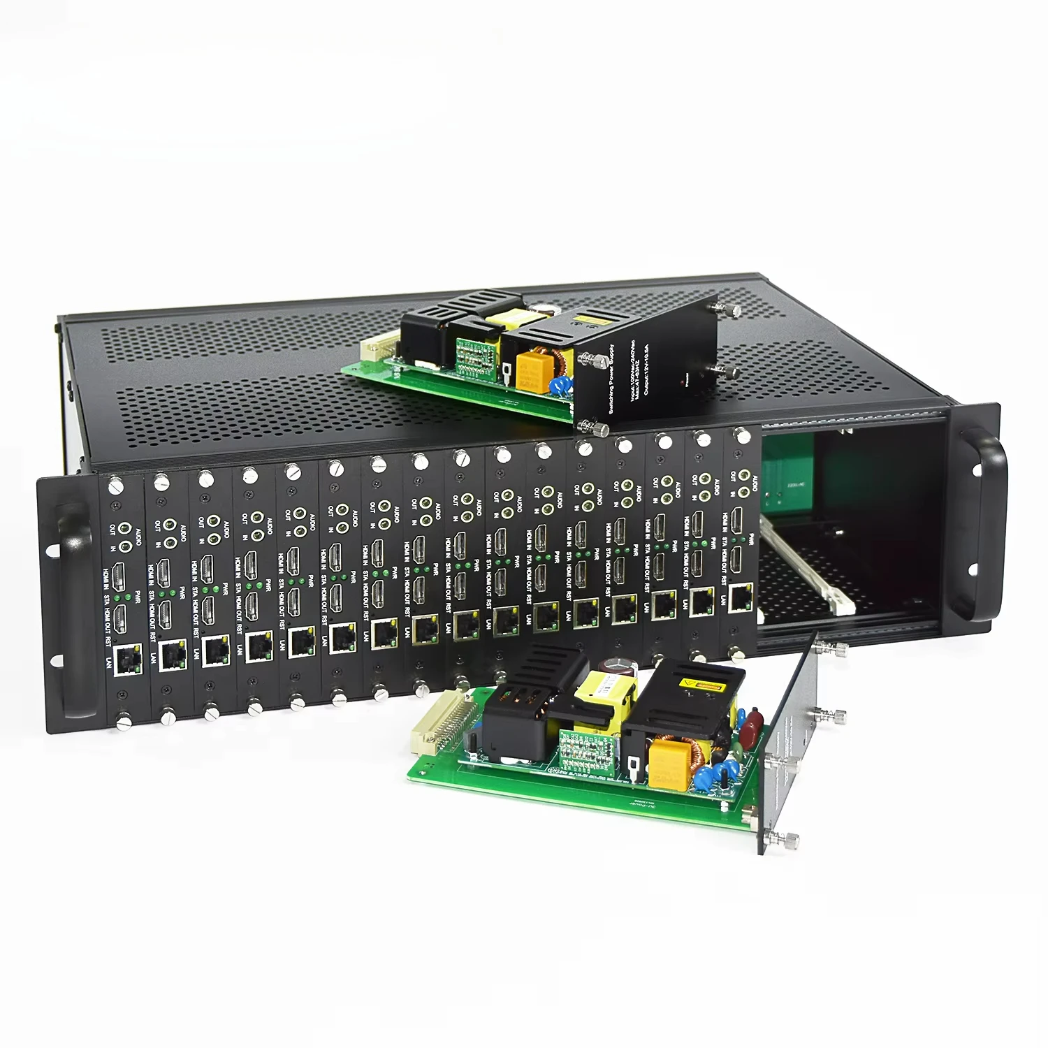6/8/12/16 Channels HDMI Video Encoder Support HDMI/SDI/VGA/CVBS Optional H.265 H.264 Multi Channel Encoder