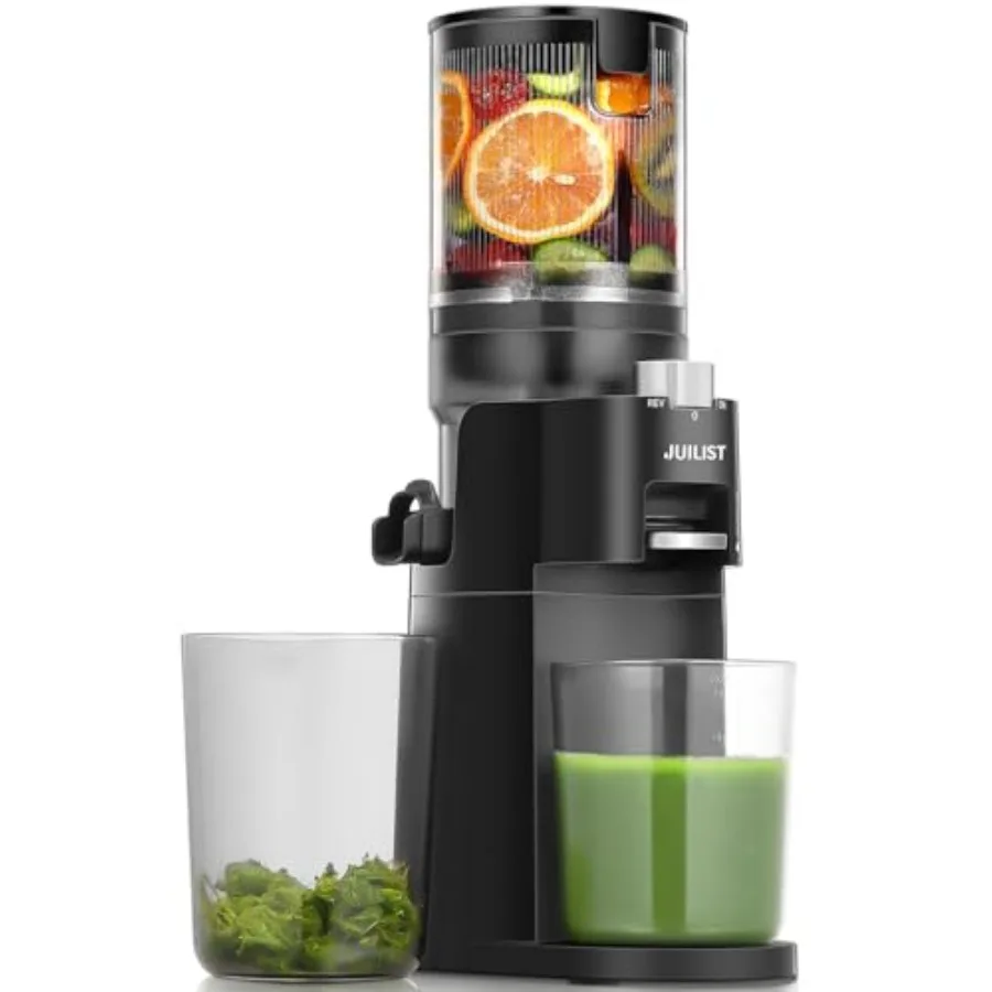 

Cold Press Juicer Machines, Masticating Slow Juicer, Quiet, Whole Fruit/Vegetable Juicer with High Yield, Easy to Clean, BPA Fre
