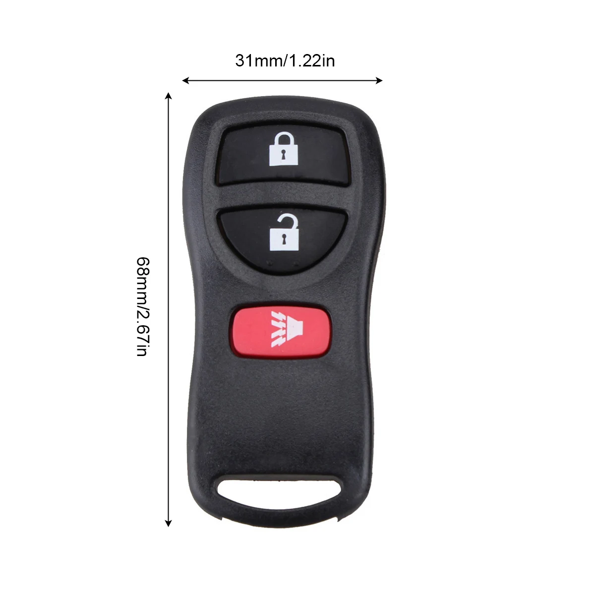 315MHz Car Keyless Entry Remote Key Fob Control Fit for Nissan /Murano/ Infiniti  / Frontier Armada Pathfinder 2002-2008