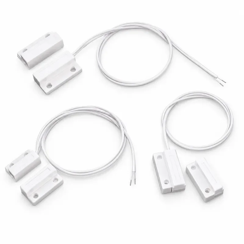 20Pairs Door Magnetic Induction Detector Anti Theft Alarm Switch Signal for Mechanical Equipment Door Magnetic Sensor