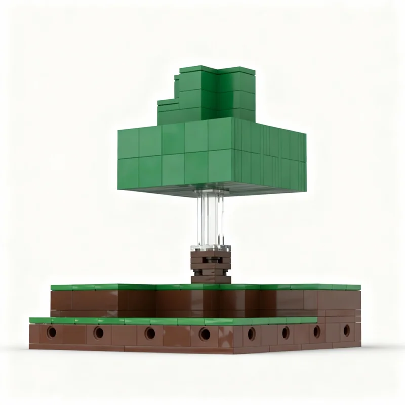 291pcs MOC Steve Getting Wood Model Building Blocks Toy Display Idea Art DIY Collection Assemble Creative Education Birthday 3D