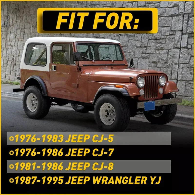 

1 пара, ручка для автомобиля Jeep Wrangler YJ 1987-1995 YJ55009801KS