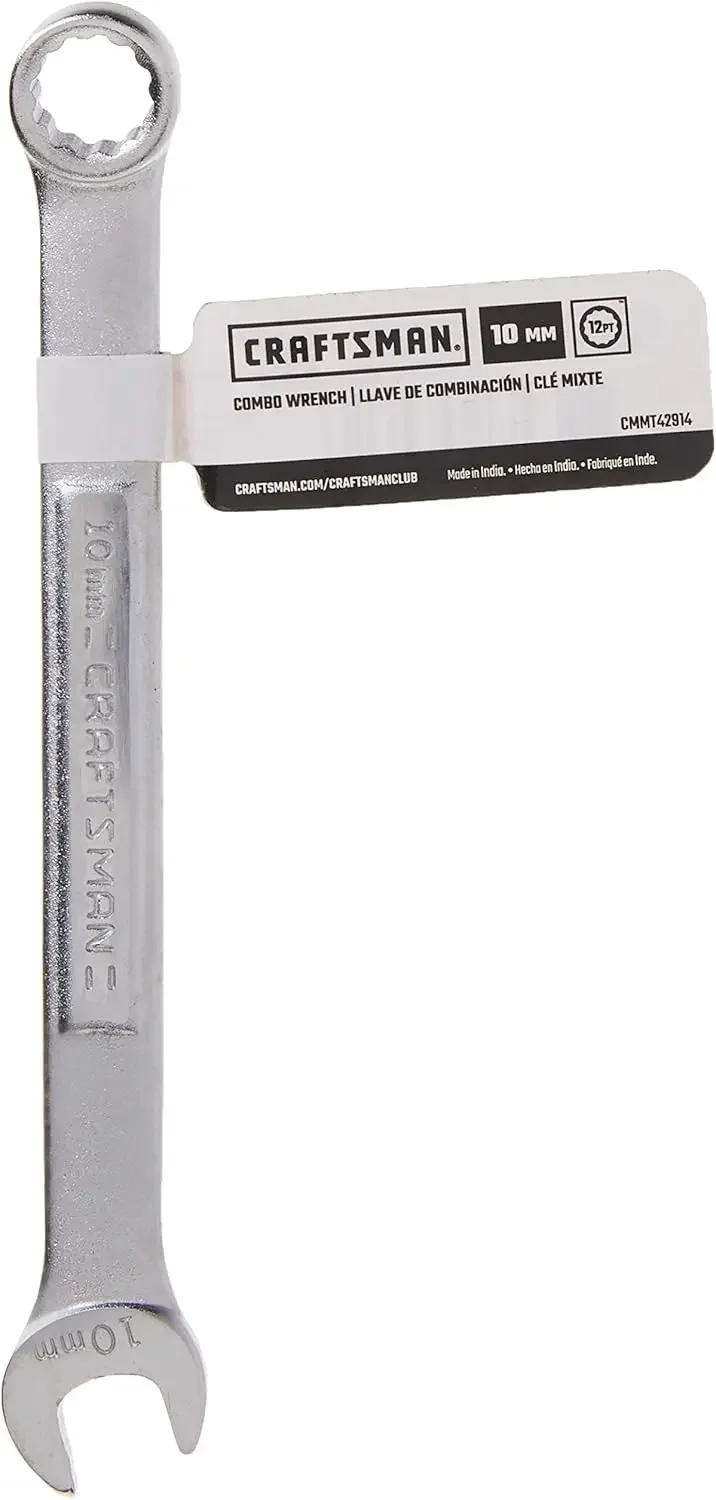 Juego de llaves combinadas SAE/Métrico 10 mm - Kit de herramientas mecánicas para reparación de automóviles y bricolaje en el hogar