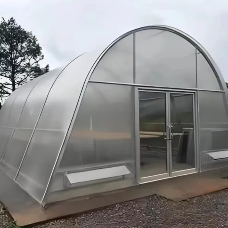 تجفيف الخضار الصغيرة بالفلفل الحار نفق جاف بالطاقة الشمسية الدفيئة قبة من البولي كربونات للزراعة المناخ الاستوائية صديقة للبيئة #5