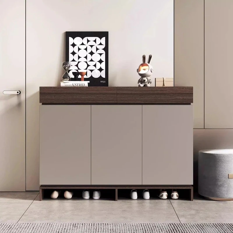 Drawer Type Space‑Saving Shoe Cabinet Entrance Home Hall Shoe Cabinet Luxury Interior Armario Zapatero Living Room Furniture