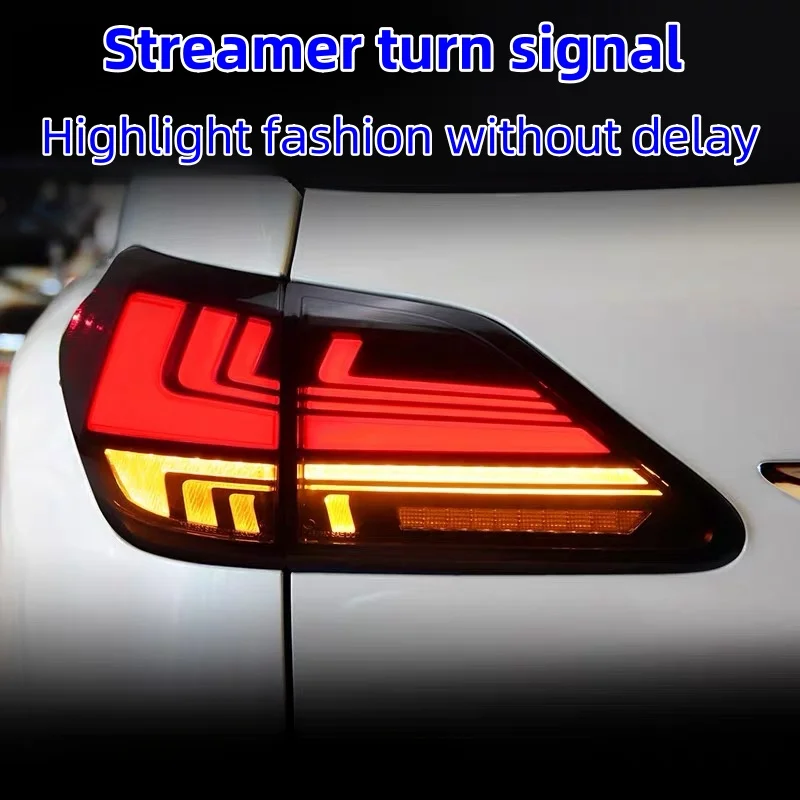 Taillight Assembly Lexus RX350 Modified LED Turn Signal Flow Light Suitable for Lexus 09-15 RX270 Taillight Assembly Lexus RX350