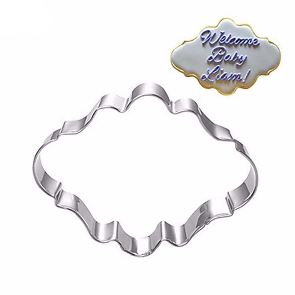 

3 Pcs Cookie Cutters Fondant Cutters Biscuit Mold Cake Cookie Molds Fondant Non Stick Easy Demould Shape Maker