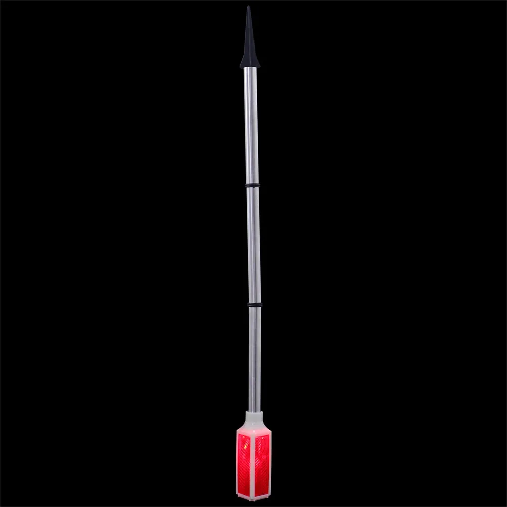 

2pcs Solar Powered Driveway Markers Red Led Warning Lights For Outdoor Yard Parking Sidewalk Waterproof Dustproof Camping