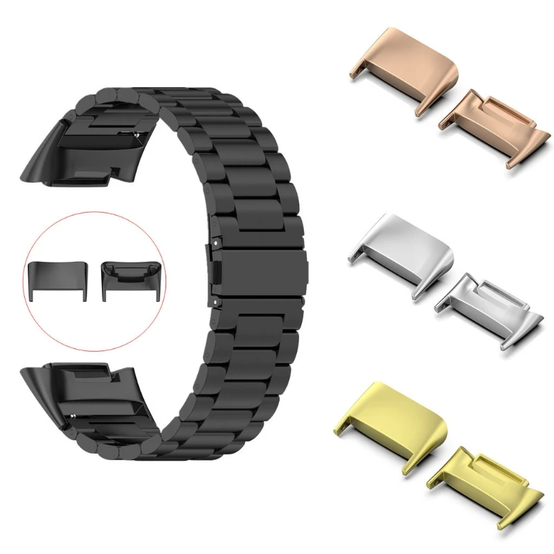 Utility Smartwatch Bracelet Metal Adapter Durable Watch Connector Compatible for Fitbit 5 for Smart Watch Accesso