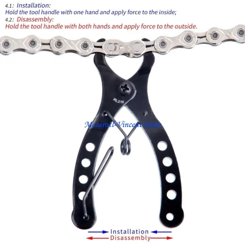A70F Bicycles Chain Repair Tool Bike Link Plier Quick Link Removal Tool Mini Link Pliers for Road Bike
