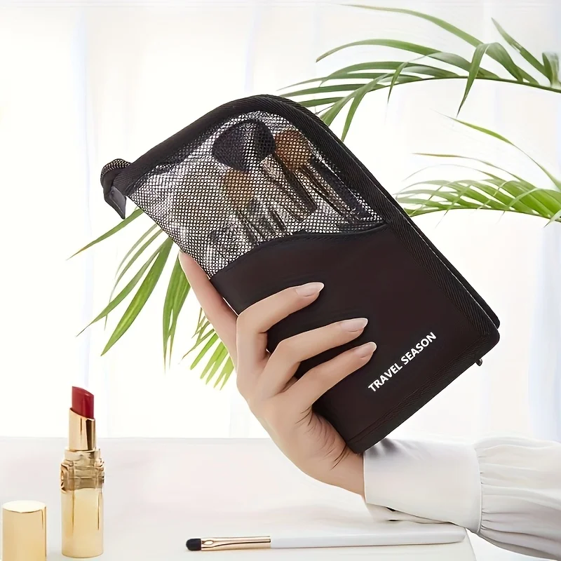 2025 A Spacious Vertical Eyebrow Pencil Case, a Portable Organizer Bag for Makeup, Perfect for Women - Easy to Use And Carry. image 4