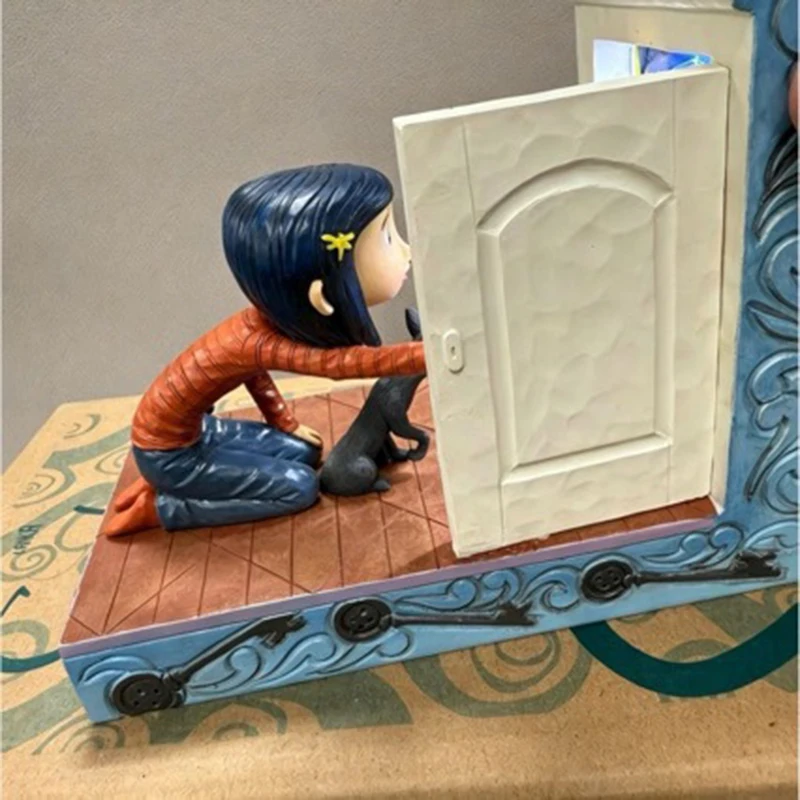 Coraline Black Cat Collectible Action Figure Pvc Statue Desktop Ornament Home Decor Animation Collectors Ideal Exquisite Gift view 6