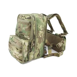 Tactical D3 Flat Pack2.0 Flatpack Backpack Upgraded Version Expandable Assaulter Pack Hydration MOLLE / Strap Backpack