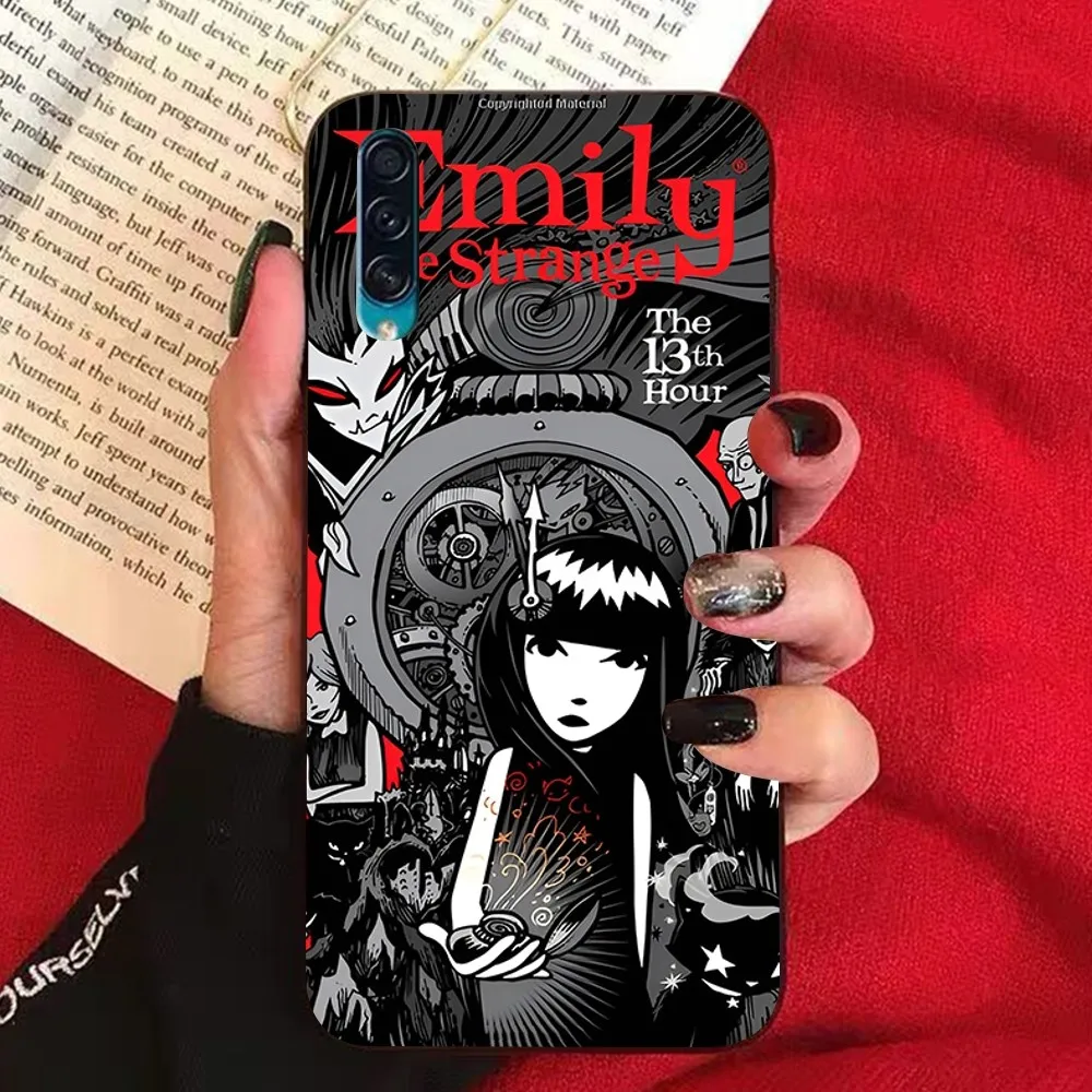 Comics Emily The Strange Phone Case For Samsung A 10 11 12 13 20 21 22 30 31 32 40 51 52 53 70 71 72 73 91 13 shell