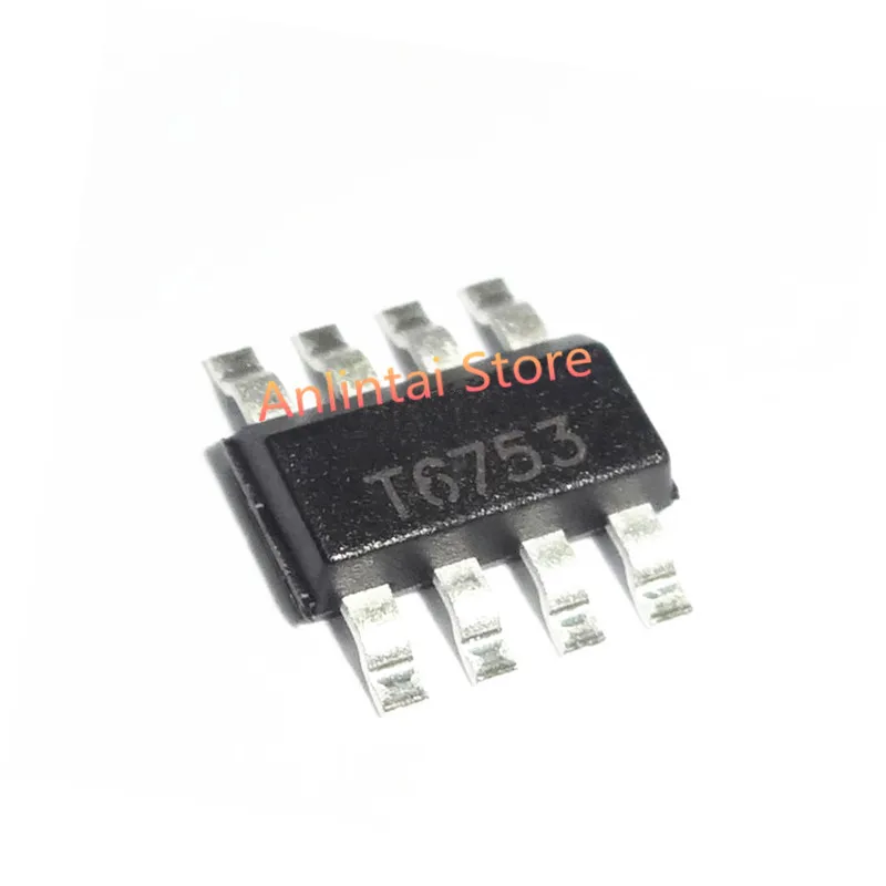 

10PCS ZDT6753TA T6753 SOT-223-8 Bipolar Transistors - BJT NPN/PNP 100V
