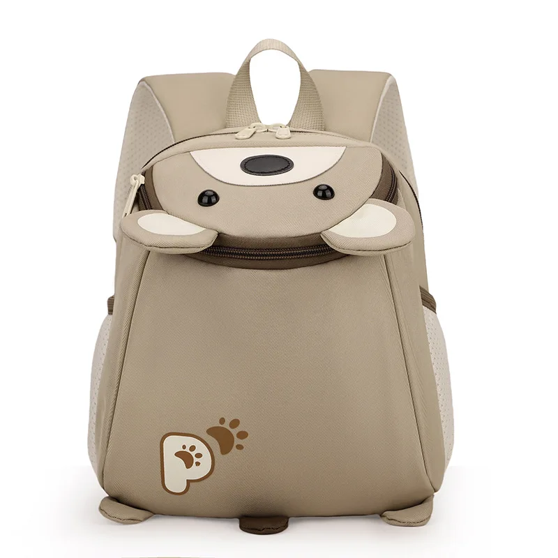 

Children's Kindergarten Backpack Boys And Girls 2025 New Baby Travel Three-dimensional Bear Lightweight Cartoon Backpack