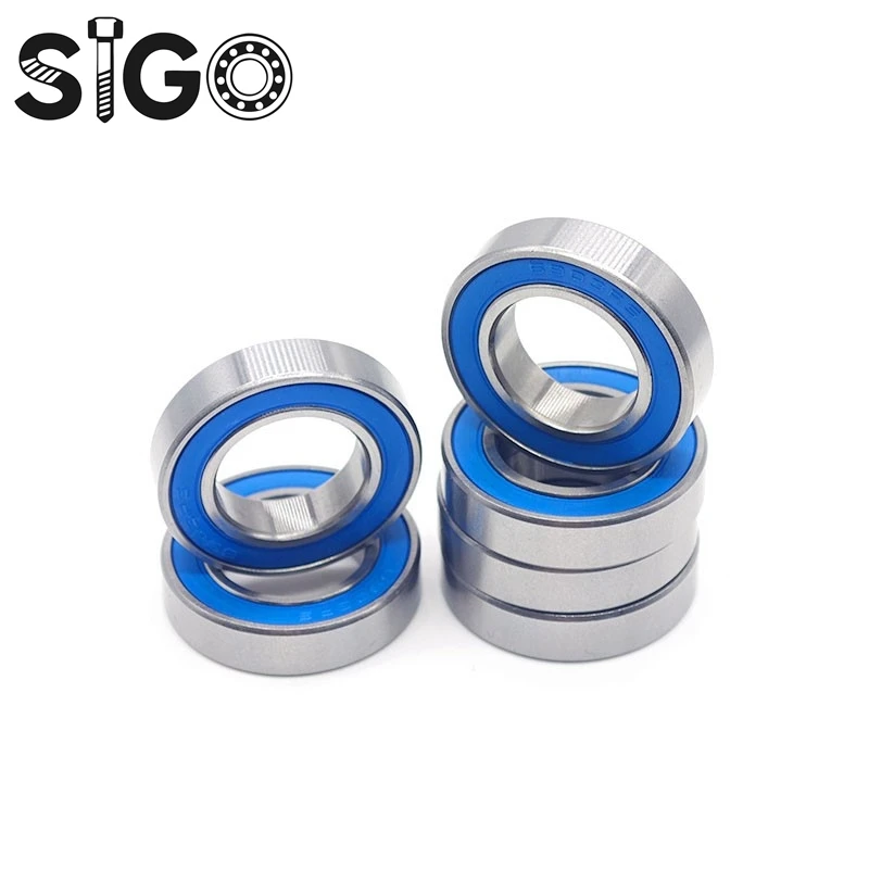 

4PCS 6903RS 17X30X7 Mm Bearing ABEC-7 6903 2RS Bicycle Hub Front Rear Hubs Wheel 17 30 7 Balls Bearings Blue Sealed